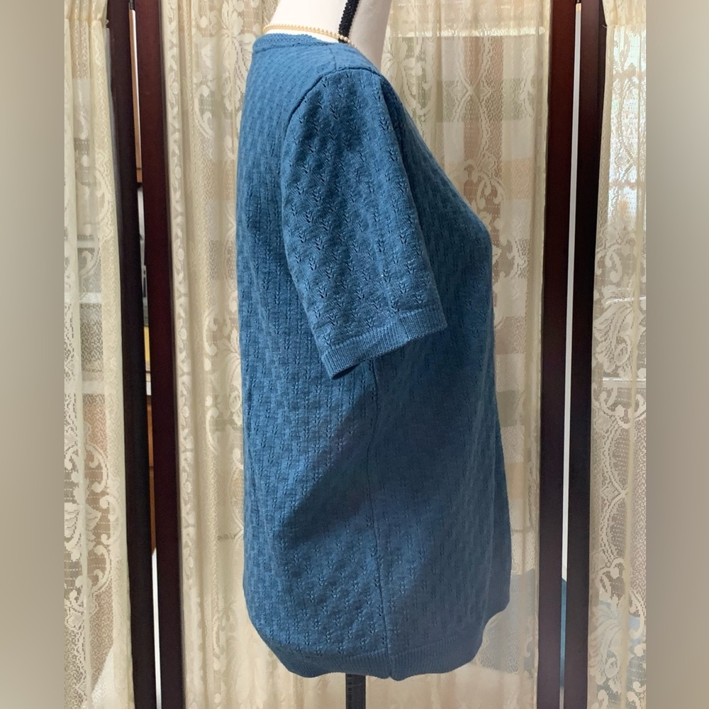 2 ALFRED DUNNER S/S PULLOVER TOPS - SZ SMALL - Picture 3 of 14